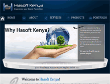 Tablet Screenshot of hasoftkenya.com